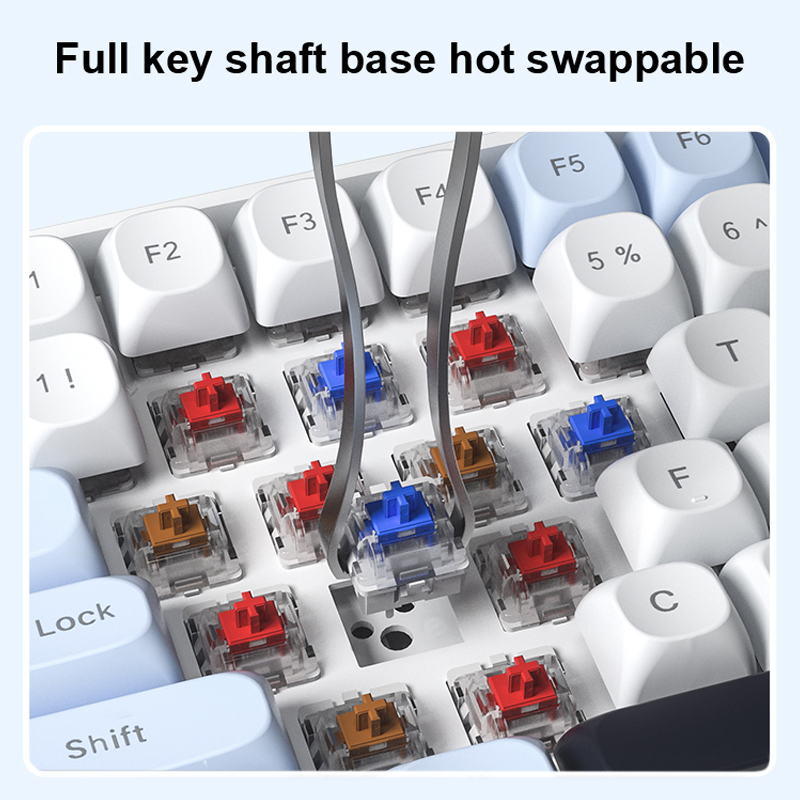 AULA S100Pro Wireless Mechanic - đánh giá và giá Gaming Keyboard Hot Swappable