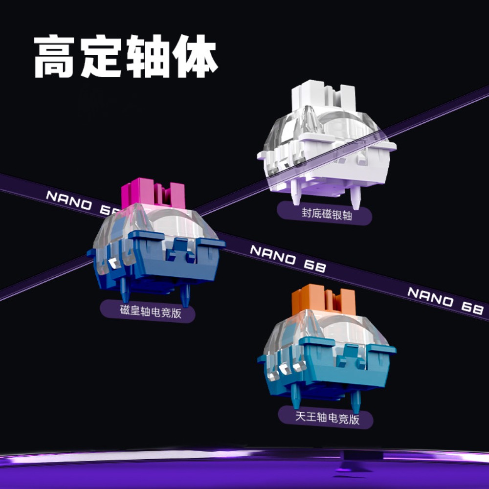 MADLIONS Nano68 Magnetic Switc - đánh giá và giá Gaming Keyboard Hall Effect Switches