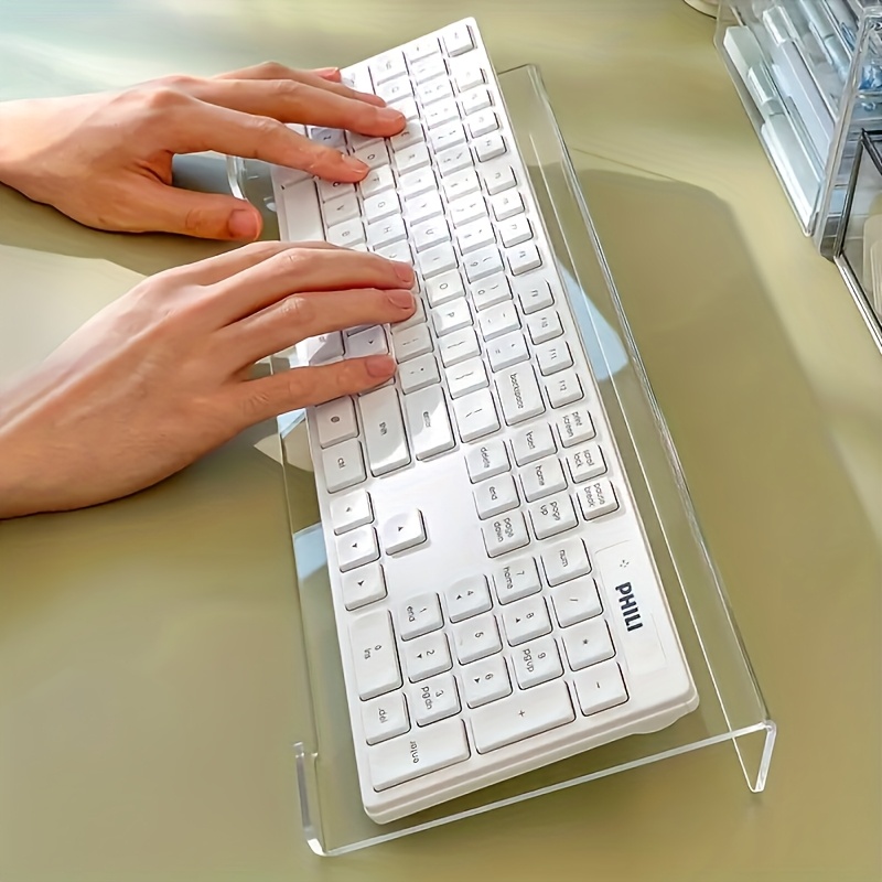 Acrylic keyboard stand, transp - đánh giá và giá Gaming Keyboard Ergonomics