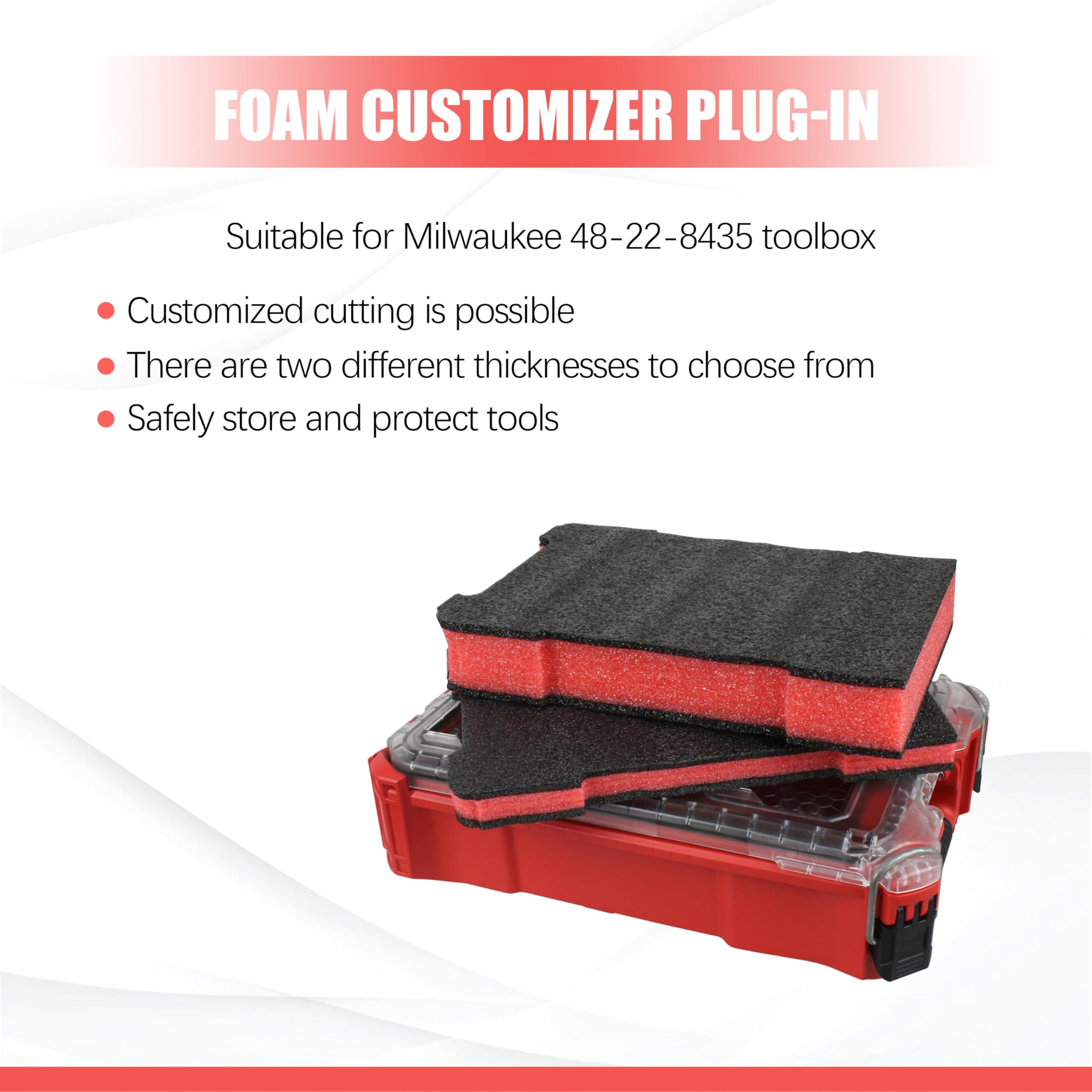 Shockproof Cushioned Tool Box  - đánh giá và giá Pe Foam Sheet