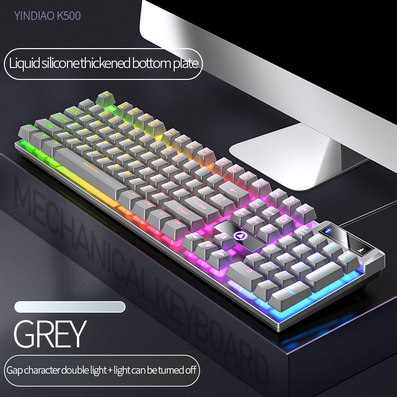 104 Keys Gaming Keyboard Wired - đánh giá và giá Keyboard Gaming Transparent