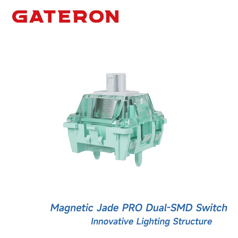 GATERON Magnetic Jade PRO Dual - đánh giá và giá Gaming Keyboard Hall Effect Switches