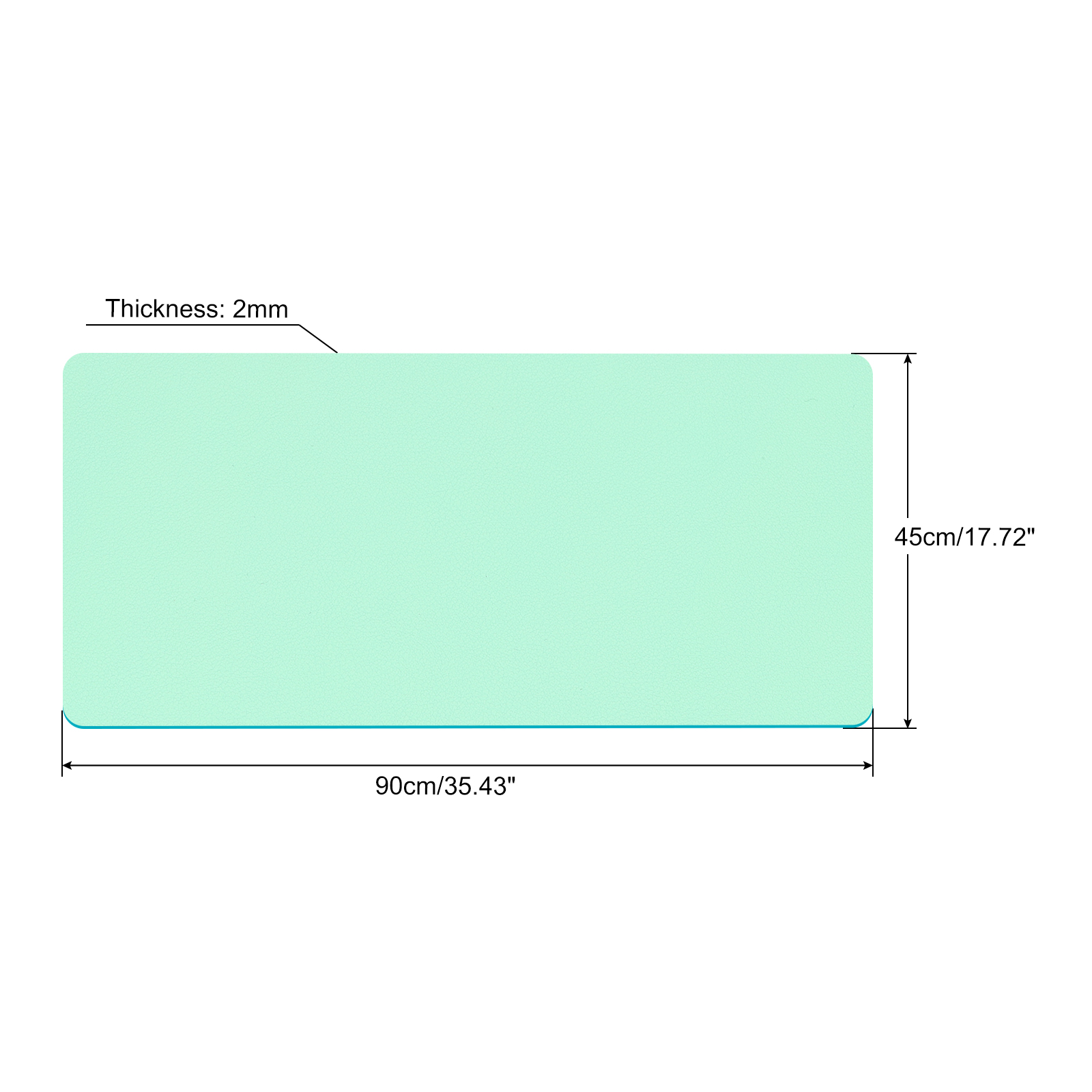 Office Desk Mat Protector PU L - đánh giá và giá Gaming Keyboard Mouse
