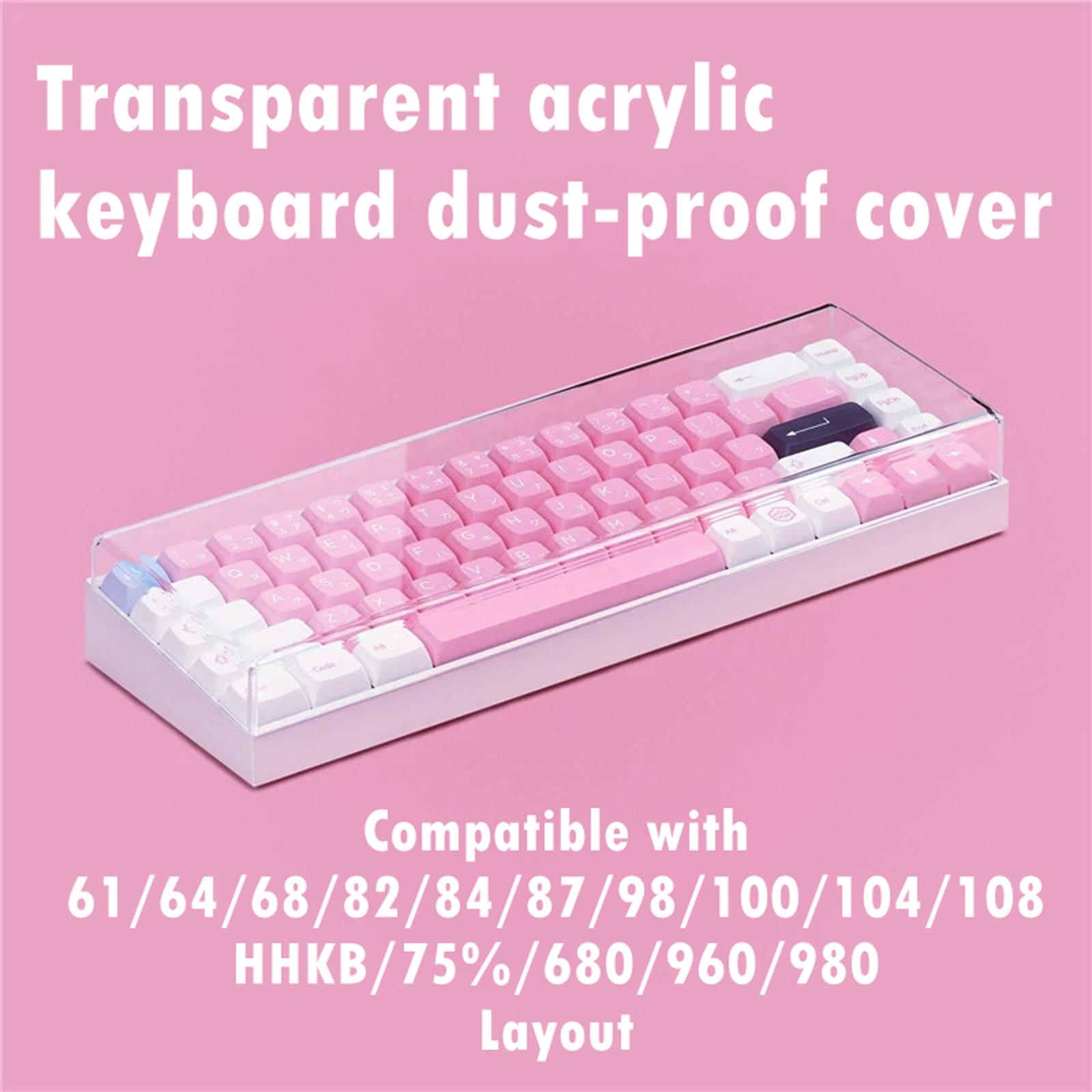 Acrylic Mechanical Keyboard Du - đánh giá và giá Keyboard Gaming Transparent
