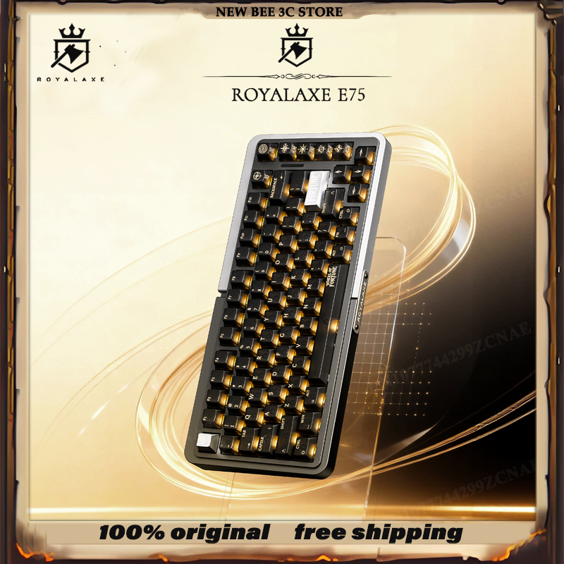 Royalaxe E75 HE Aluminum Shell - đánh giá và giá Gaming Keyboard Hall Effect Switches